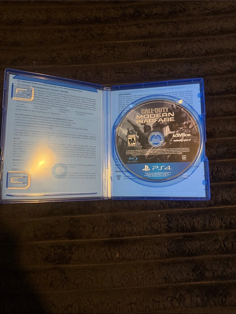 Sony PS4 Call of Duty: Modern Warfare – Blue, Black, Gray